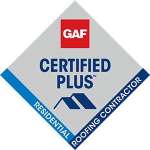 GAF Certified Plus residential roofing contractor