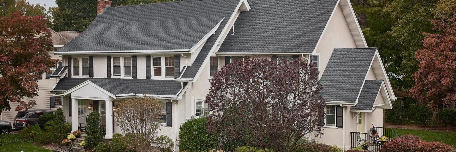 Home protected by a GAF Timberline HDZ roofing system