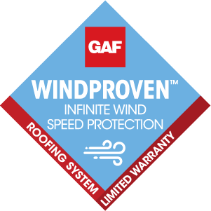 WindProven roofing technology badge