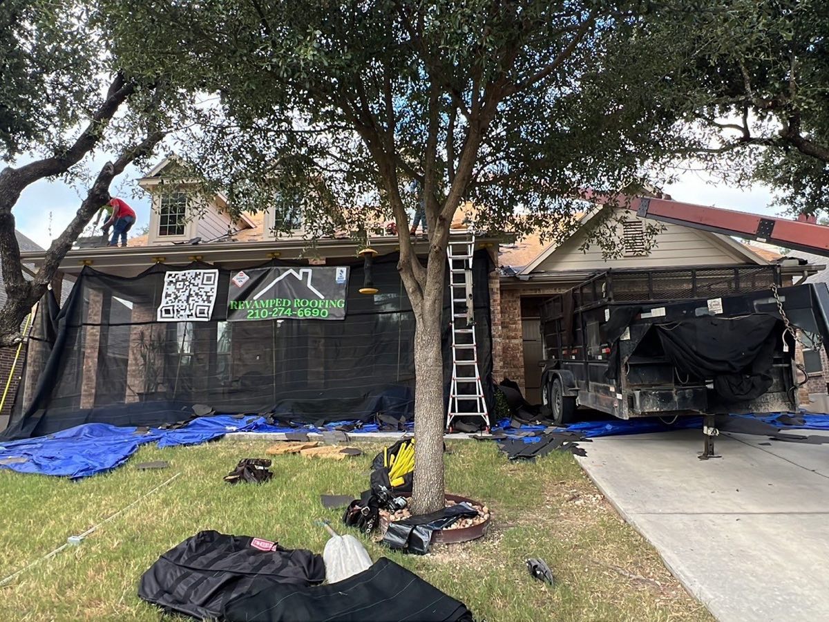 Revamped Roofing project at 11218 Thorn Apple