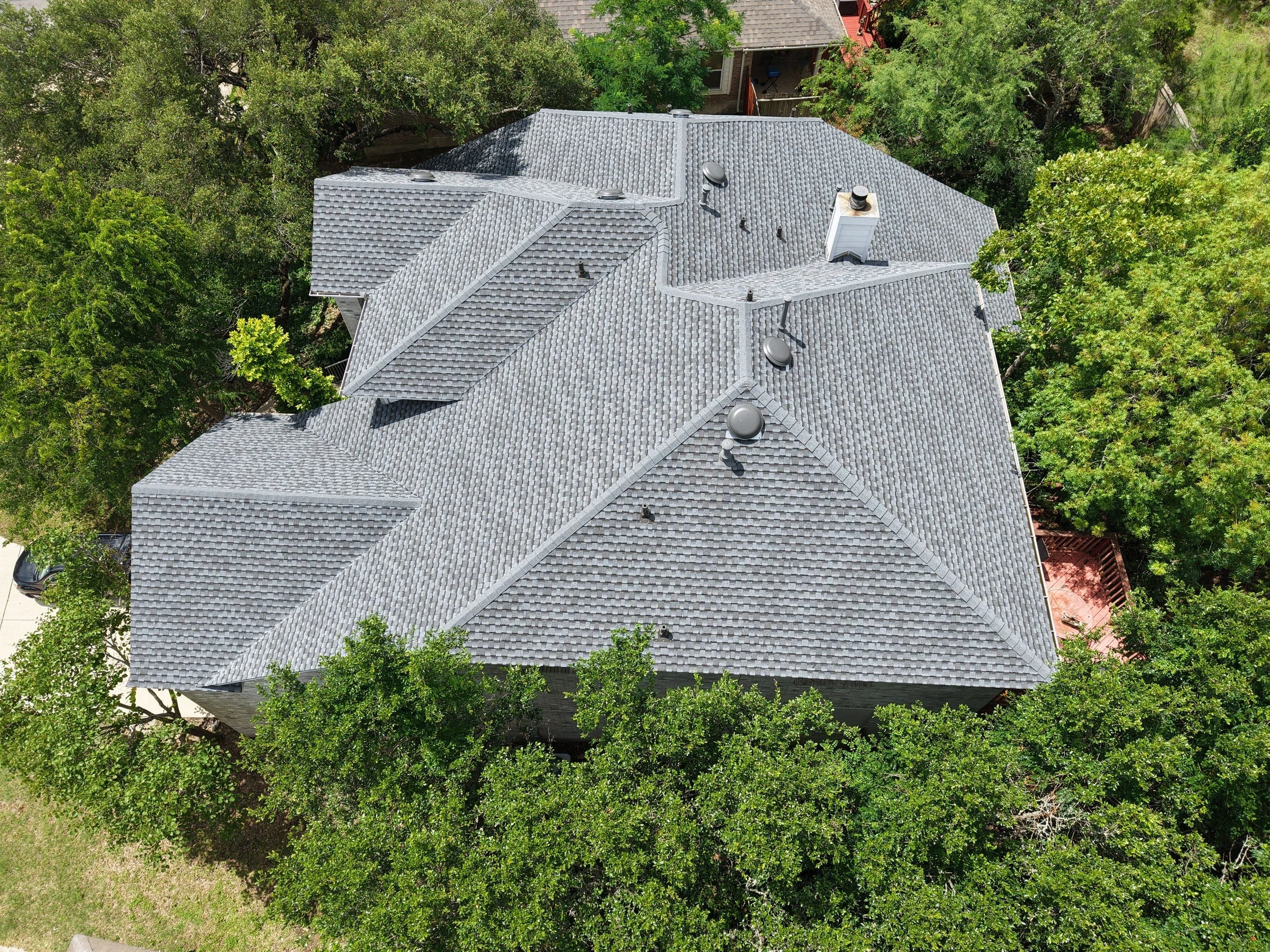Commercial roofing project by Revamped Roofing and Construction